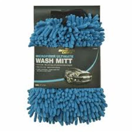 Chiffon de lavage auto microfibre bleu Detailer's Choice 2-303M8 Ultimate Car Wa