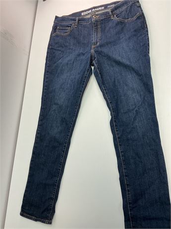 Jeans bleu foncé femme Eddie Bauer taille 10