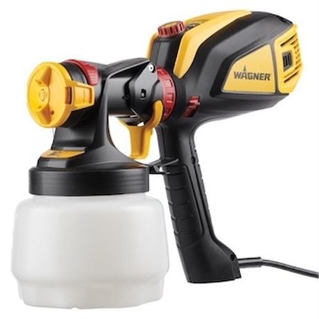 Pistolet peinture basse pression Wagner FLEXiO 3500 48 oz portable élec.