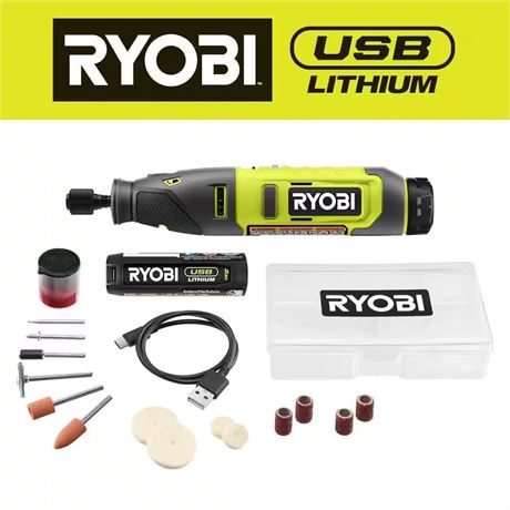 Outil rotatif USB + batterie 2,0 Ah