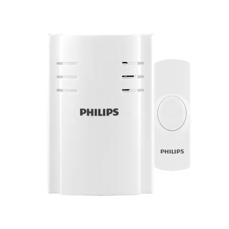 Carillon de porte sans fil avec prise 8 mélodies