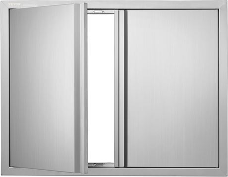 Porte d’accès BBQ VEVOR acier inoxydable 31 x 24 po