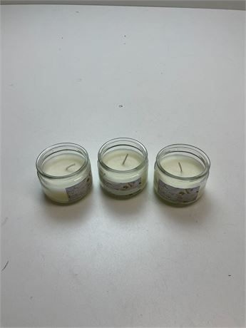 Bougies parfumées jasmin 3 oz