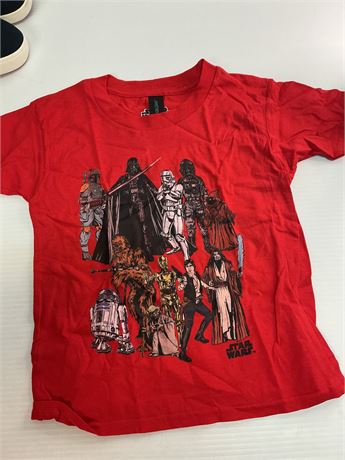 Chandail rouge garçon Star Wars gr XS