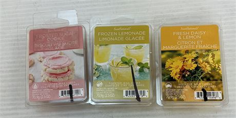 Ens. 3 paquets cubes de cire ScentSationals