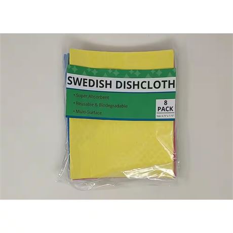 Lingettes vaisselle suédoises - lot de 2 paquets de 8 (16)