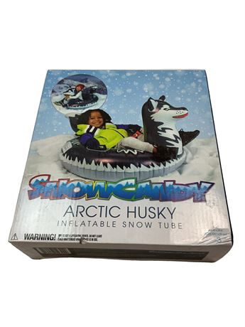 Tube neige gonflable husky arctique Snowcandy