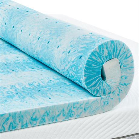 GRANDEUR INCONNUE - Surmatelas mousse mémoire PERLECARE 3 po infusé gel