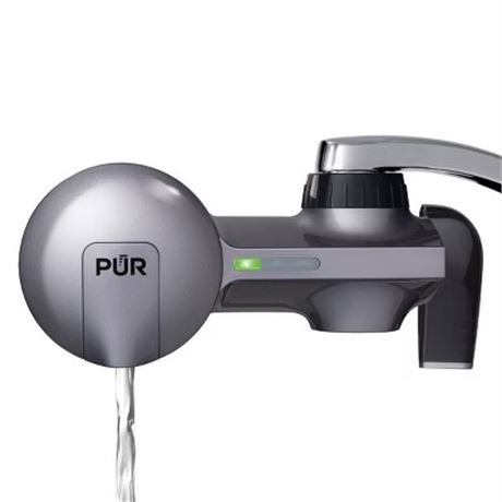 Système de filtration d’eau pour robinet PUR — gris métallique