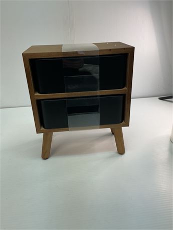 Boîte de rangement décorative DesignOvation 10 x 12 x 6 po