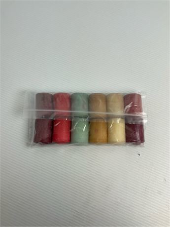 Sac de bougies assorties 12 pièces