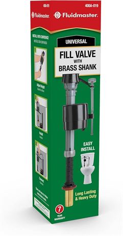 Valve de remplissage toilette Fluidmaster 400A – tige en laiton