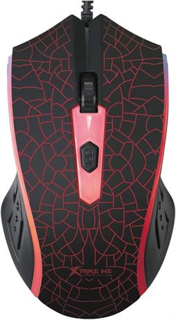 Souris gaming optique filaire GM-206 rétroéclairée