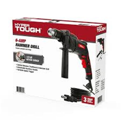 Hyper Tough — Perceuse à percussion filaire 6 A 1/2 po