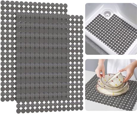 Tapis d’évier en PVC ajustable
