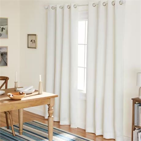 Rideau obscurcissant Lustre Vanilla – 52 x 108 po