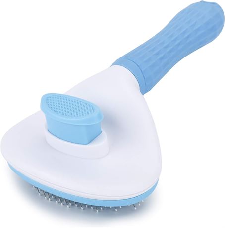 Depets — Brosse lissante autonettoyante pour animaux