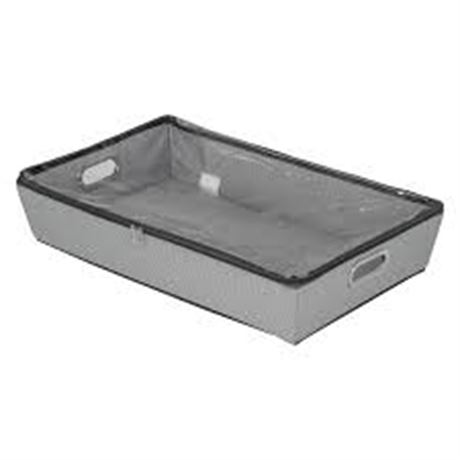 Bacs rangement sous lit Mainstays à fermeture lot de 4
