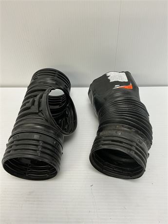 Té de descente et drain PVC 4 po