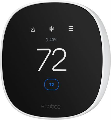 THERMOSTAT SEUL - Thermostat intelligent ecobee Essential Energy Star Wi-Fi