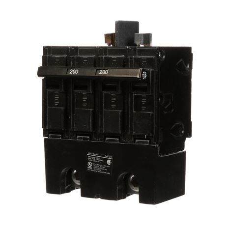 Disjoncteur principal bipolaire Siemens QP 200A