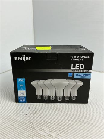 Ampoules LED BR30 5000K dimmables Meijer (3/6)