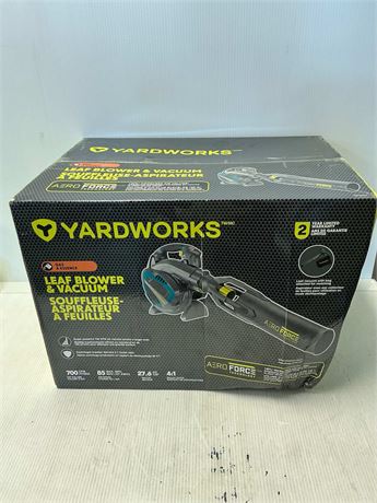 Souffleur aspirateur Yardworks gaz 85 km/h