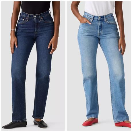 Lot de 2 jeans 27 x 30 Levi's 501 CURVE