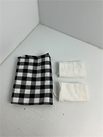 Nappe 1 + napperons 2 ensemble