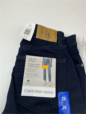 Jean Calvin Klein femme taille 29 coupe droite