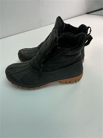 Bottes automne noires femme 9
