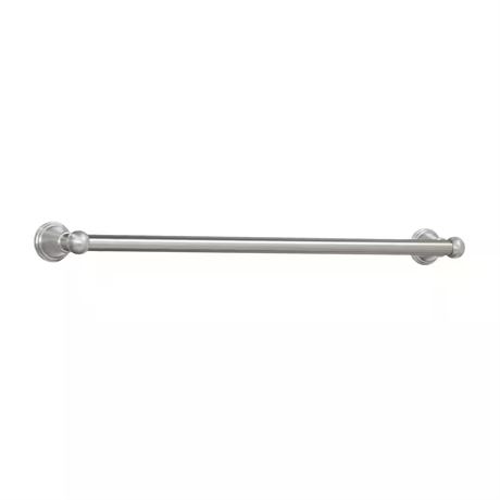 PAQUET DE 2 - Poignées de porte douche/bain Crestfield 20 po nickel