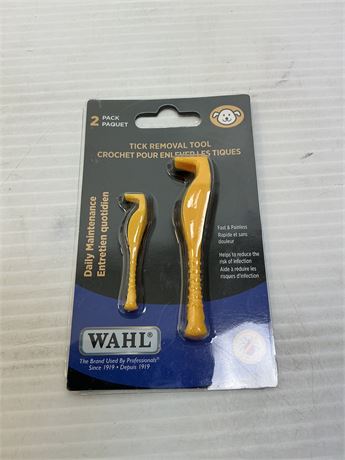 Outil retrait tiques Wahl (paquet de 2)