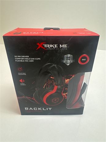Casque de jeu Xtrike Me 7.1 surround rétroéclairé