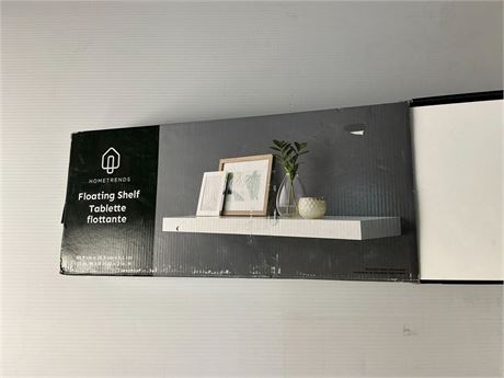 Tablette murale flottante Hometrends 35 x 8 x 2 po