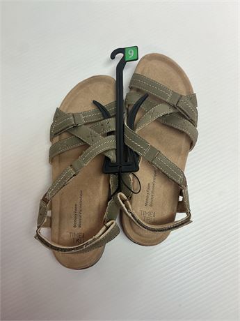 Sandale kaki femme Time and Tru gr.9