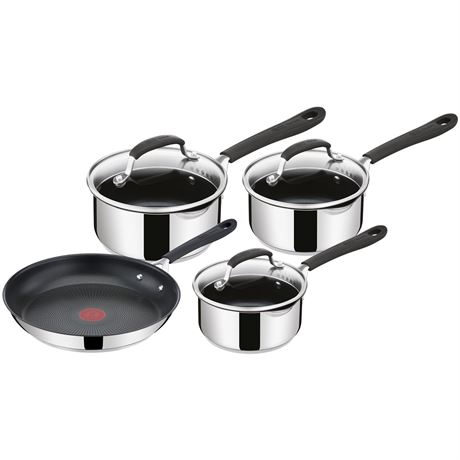 Ensemble de casseroles inox Jamie Oliver par Tefal – 4 pièces