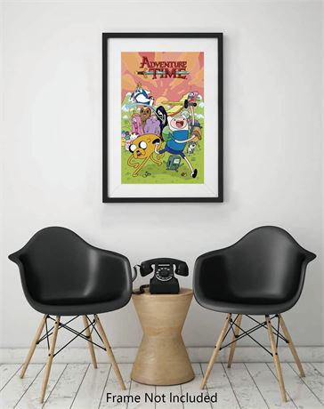Affiches murales enfants Adventure Time – lot de 6