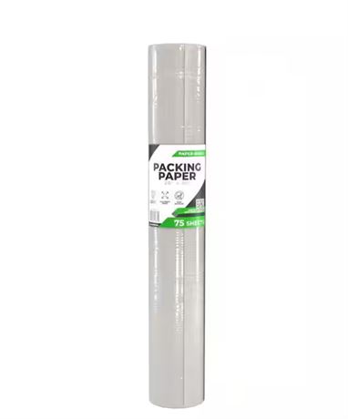 LOT DE 2 papier emballage 100 % recyclé 20 x 30 po (75 feuilles)
