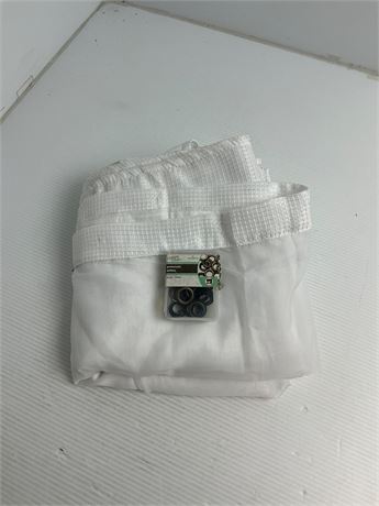 Rideau douche œillets 72 x 72 po