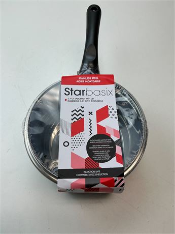 Casserole en acier inoxydable Starbasix