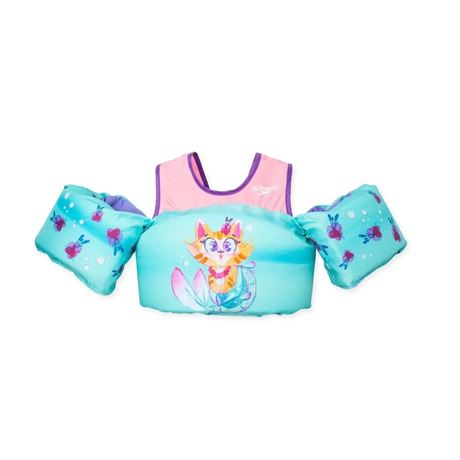 Speedo Splash Jammer - sarcelle/rose: gilets sauvetage jeunesse 33-55 lb