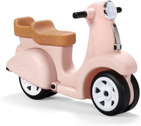 Trottinette Step2 Ride Along blanche jouet style vintage à pousser
