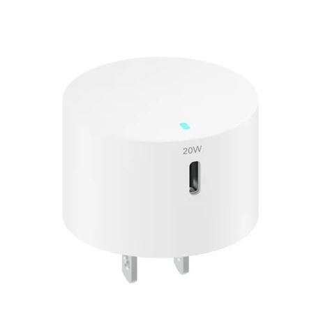 Chargeur mural onn USB-C 20 W charge rapide pliable