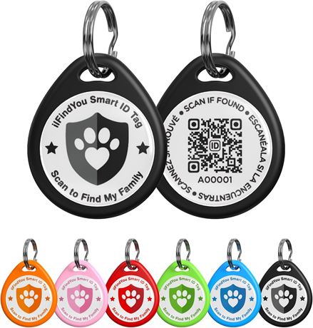 Médaillons d’identification QR pour animaux – personnalisables