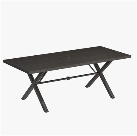 Table métal 7835 piétement X G039-P25021-D1