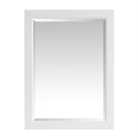 Miroir salle bain bois 24x32