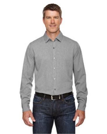 Chemise performance homme North End Central Ave gris pâle L