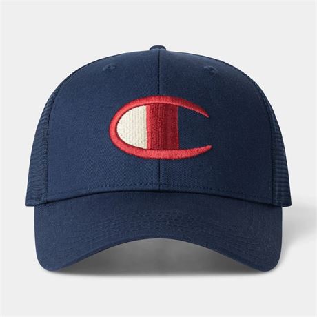 Casquette trucker adulte Champion Logan sergé - marine