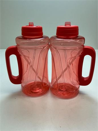 Bouteilles d’eau grand format – 2,36 L – Lot de 2